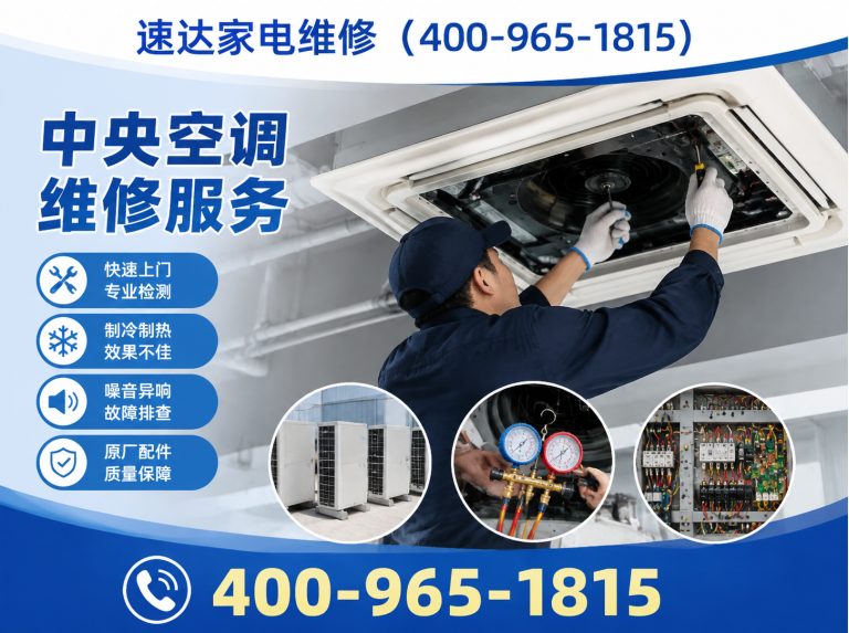巴中中央空调维修展示图